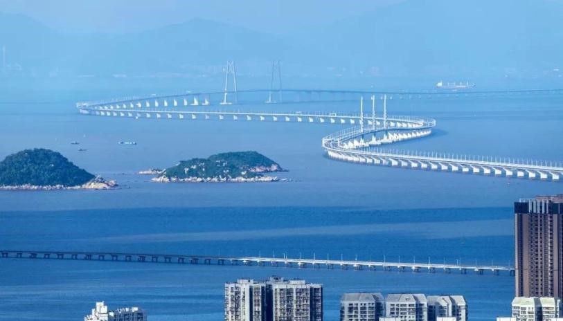 World´s Longest Bridge: The Hong Kong-Macau-ZhuHai Bridge